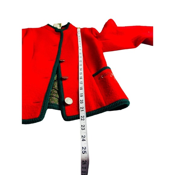 L.L Bean Womens Cardigan Sweater Button Up Front Long Sleeve Red Size Small - Picture 6 of 10